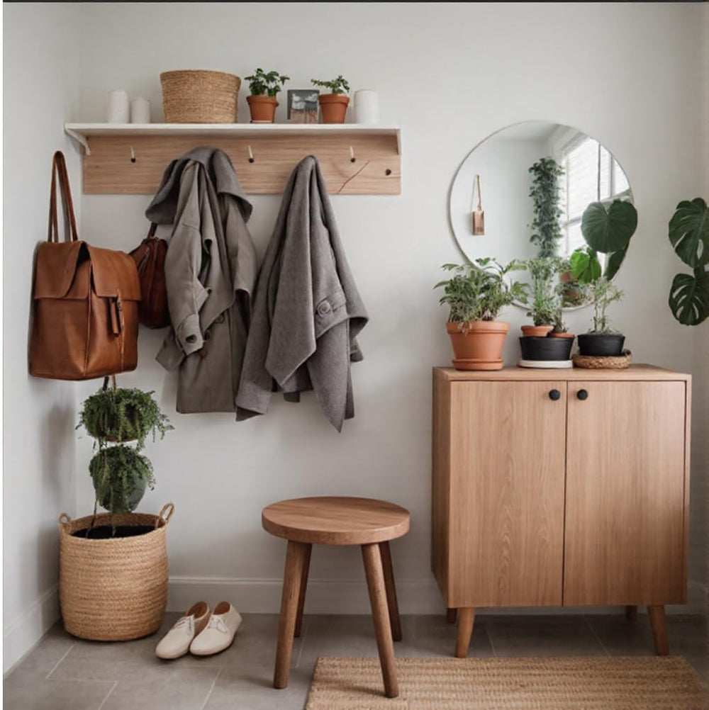 Stools Chair dining chair Dressing wooden stool shower stool Stool Kitchen Ba...