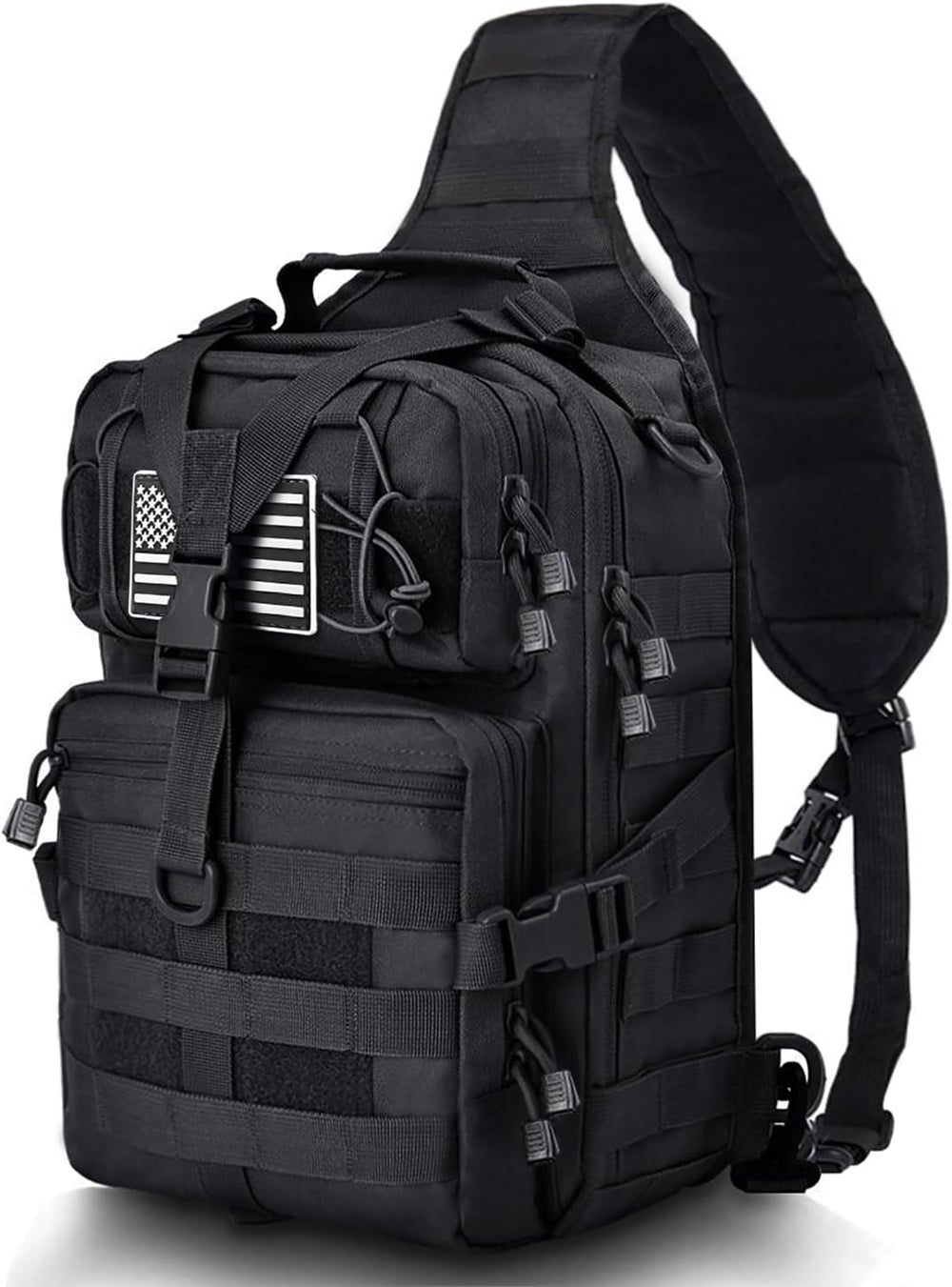 HAOMUK Tactical Sling Bag Pack Military Rover Shoulder Sling Backpack EDC Mol...