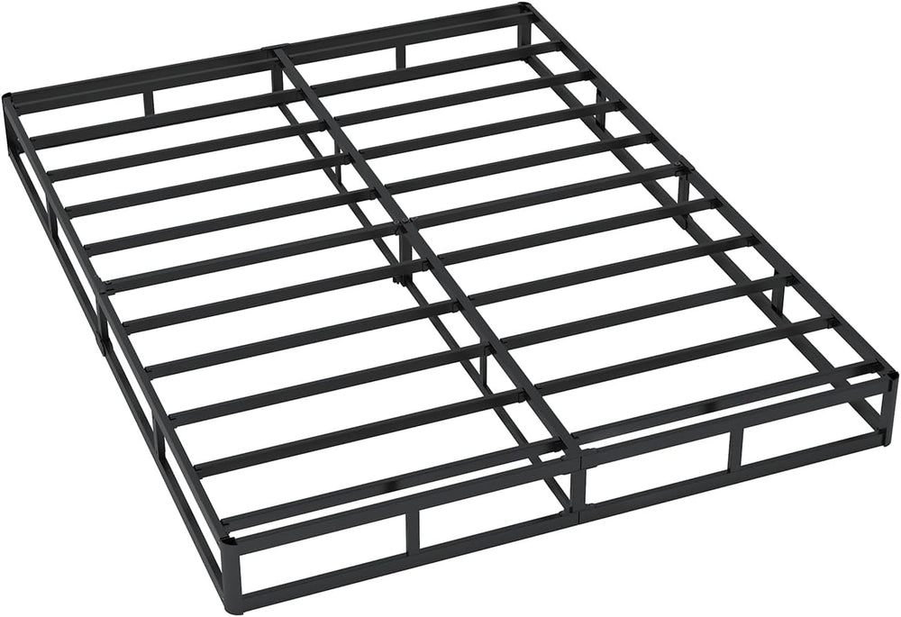 SHLAND Queen Box Spring 7 Inch Metal Frame Mattress Foundation Bed Base