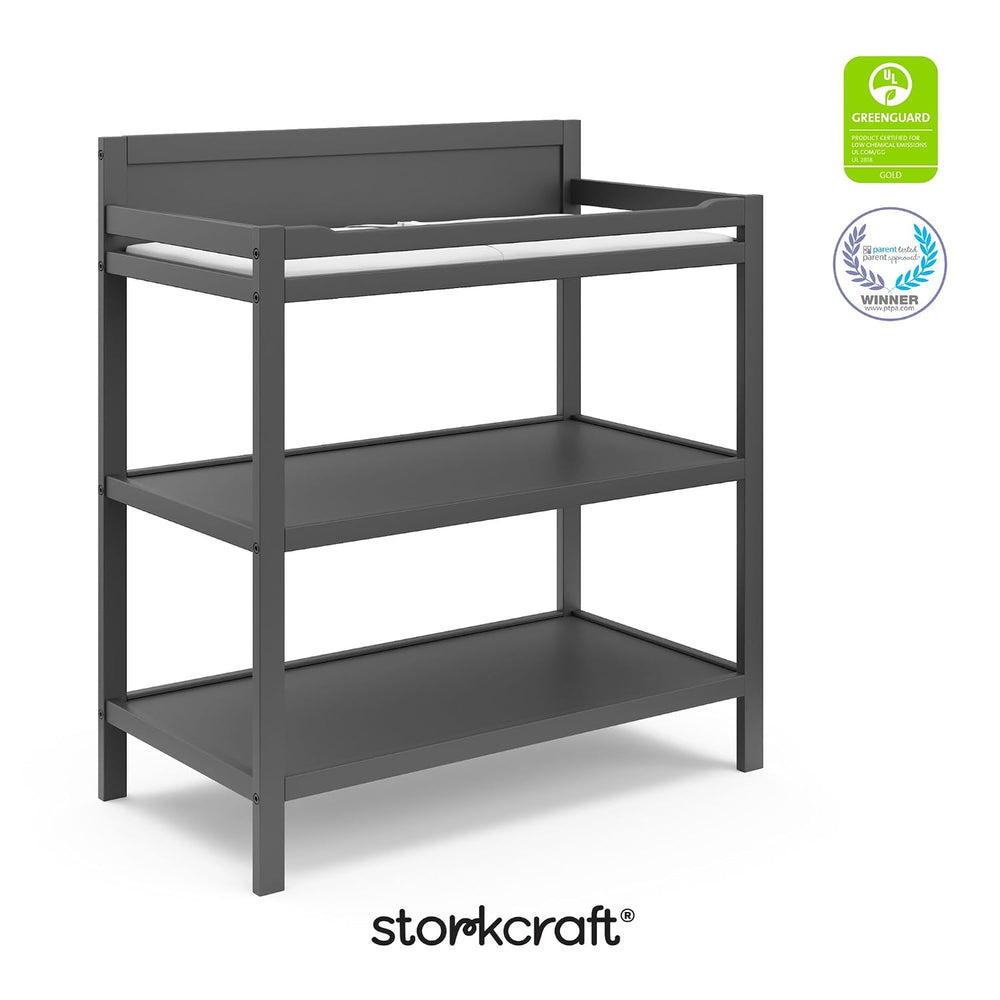 Storkcraft Alpine Changing Table, Gray