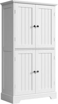 ChooChoo Bathroom Floor Cabinet with Adjustable Shelves