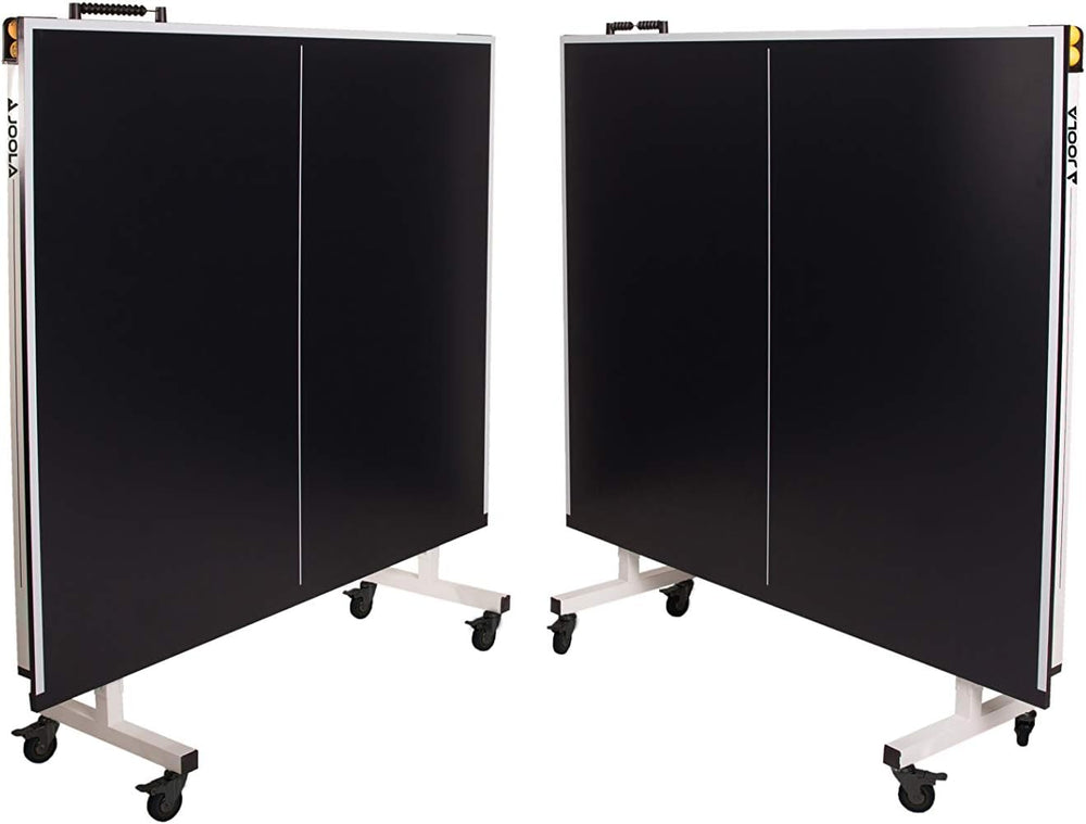 JOOLA Rally TL Professional MDF Indoor Ping Pong Table w/Quick Clamp Table Te...