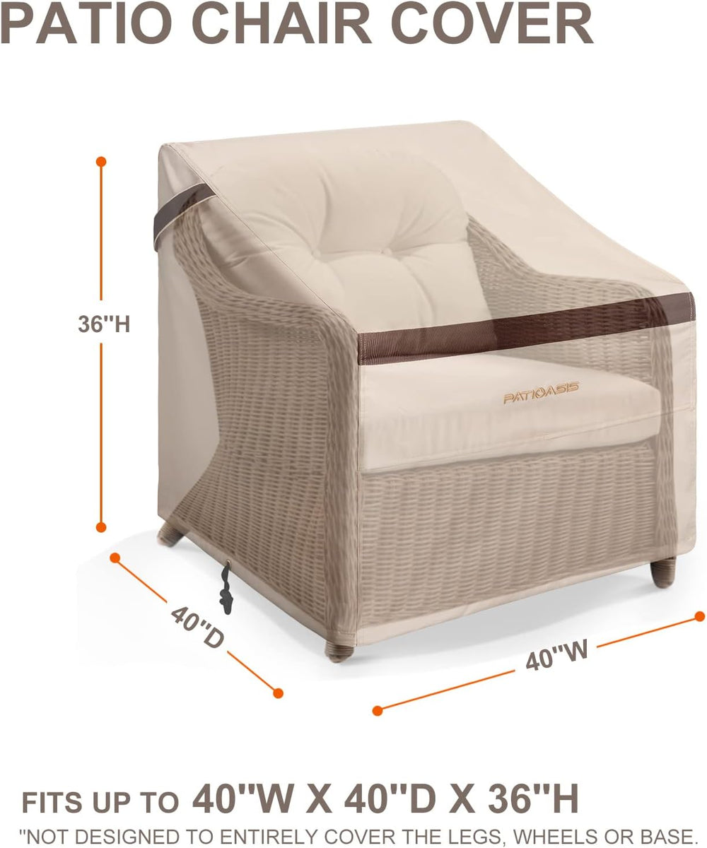 40''W x 40''D x 36''H Oversized Outdoor Recliner Chai...