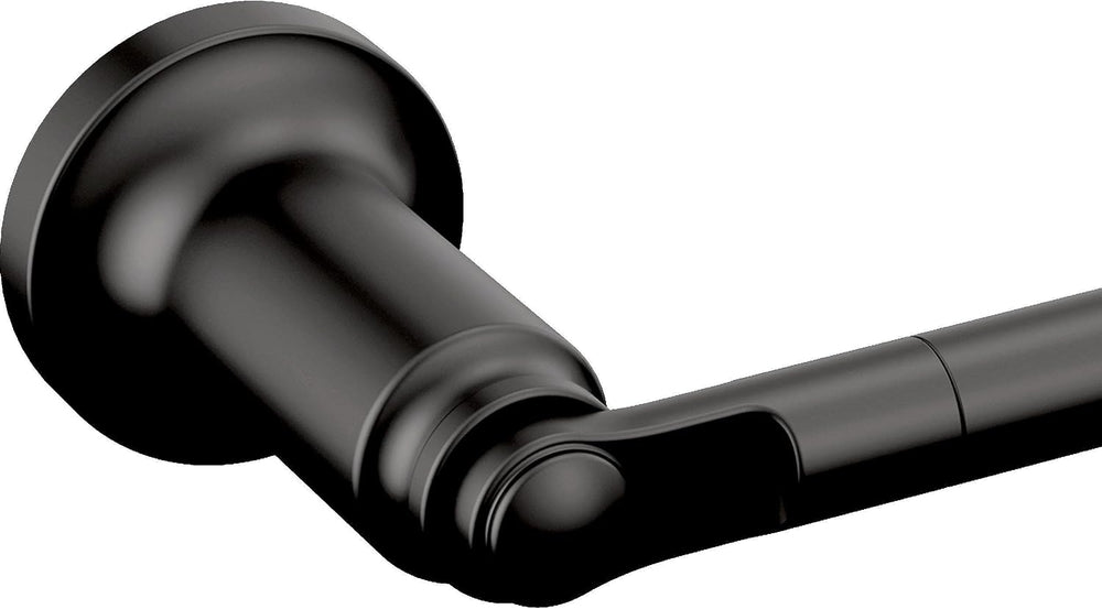 Delta Saylor (1-Pack) 8'' Towel Rack for Bathroom Matte Black Towel B...