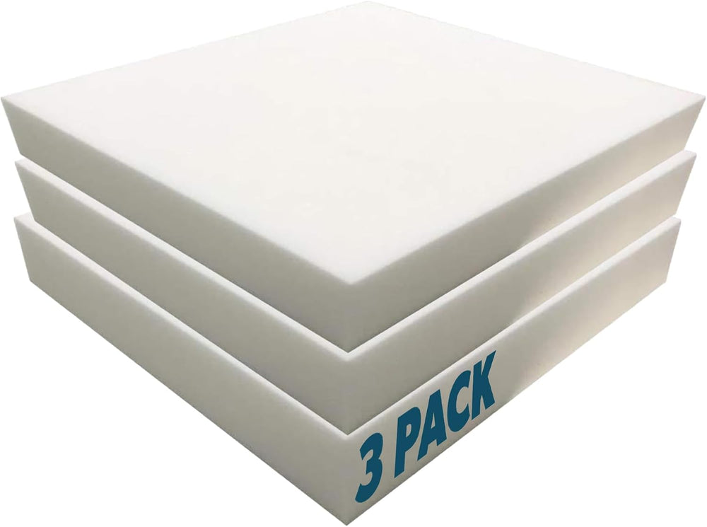 Foamma 6" x 20" x 20" High-Density Upholstery Foam Padding, Th...