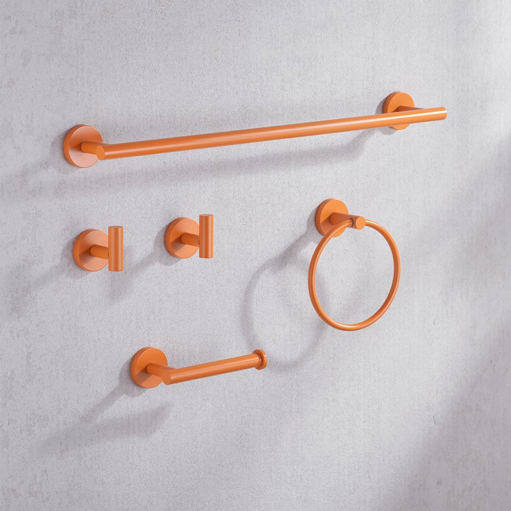 Bathroom Hardware Set,5 Pieces Bathroom Towel Bar Set,24 inch Towel Bar,Towel...