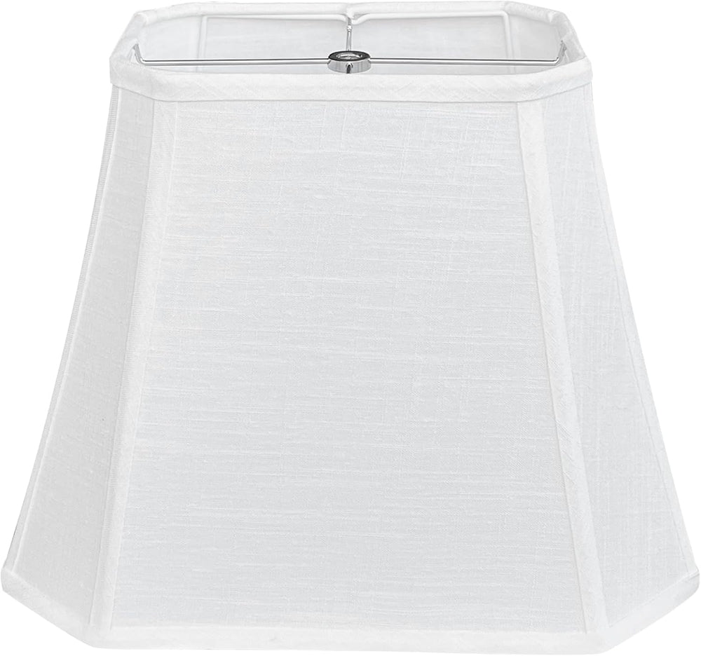 TOOTOO STAR Rectangle Lamp Shade, (6x9)"x(11x14)"x10.5", White...