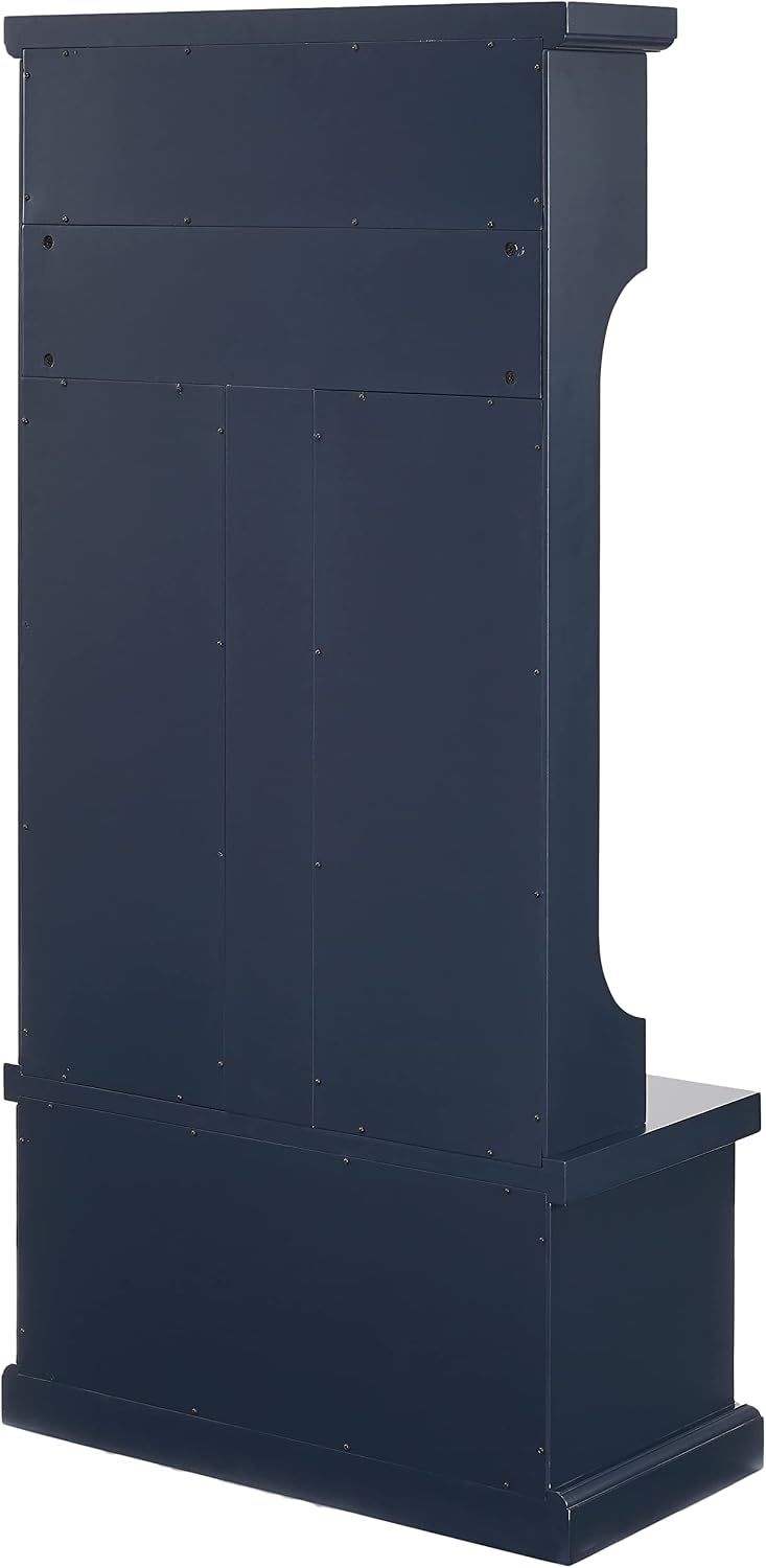 Crosley Furniture Shoreline Hall Tree, Storage Cabinets