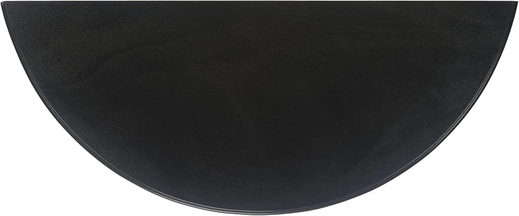 SAFAVIEH Tinsley Wood Console Entryway Table, 28" Black CNS5723B