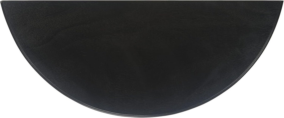 SAFAVIEH Tinsley Wood Console Entryway Table, 28" Black CNS5723B