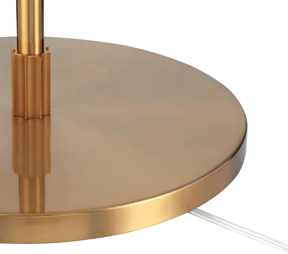 Raymond Warm Gold Adjustable Boom Arc 69" Tall Floor Lamp