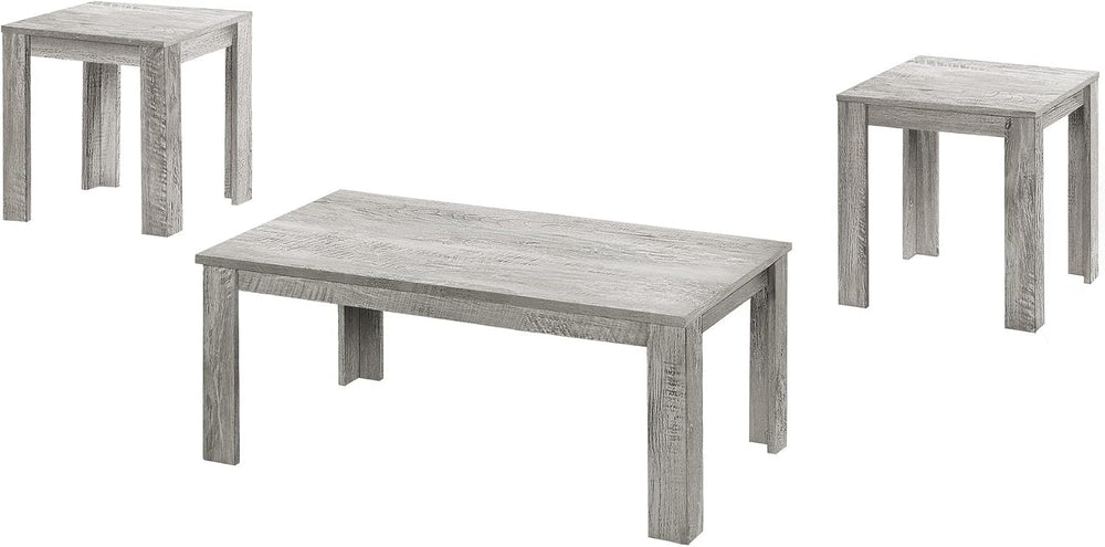 Monarch Specialties I 7860P Table Set, 3pcs Set, Coffee, End, Side, Accent, L...