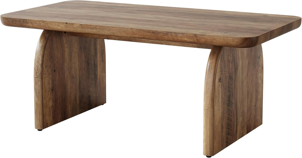 Tribesigns Rectangle Coffee Table, 47-Inch Wood Rectangular Living Room Table...