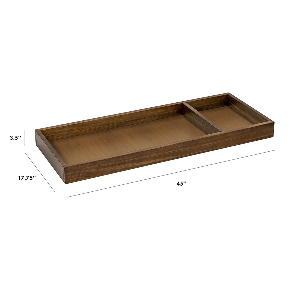 Davinci Universal Wide Removable Changing Tray (M0619) in Walnut