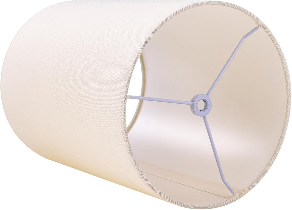 Wellmet No Assembly Required, 6" Diameter x10" High Lampshade, Ligh...