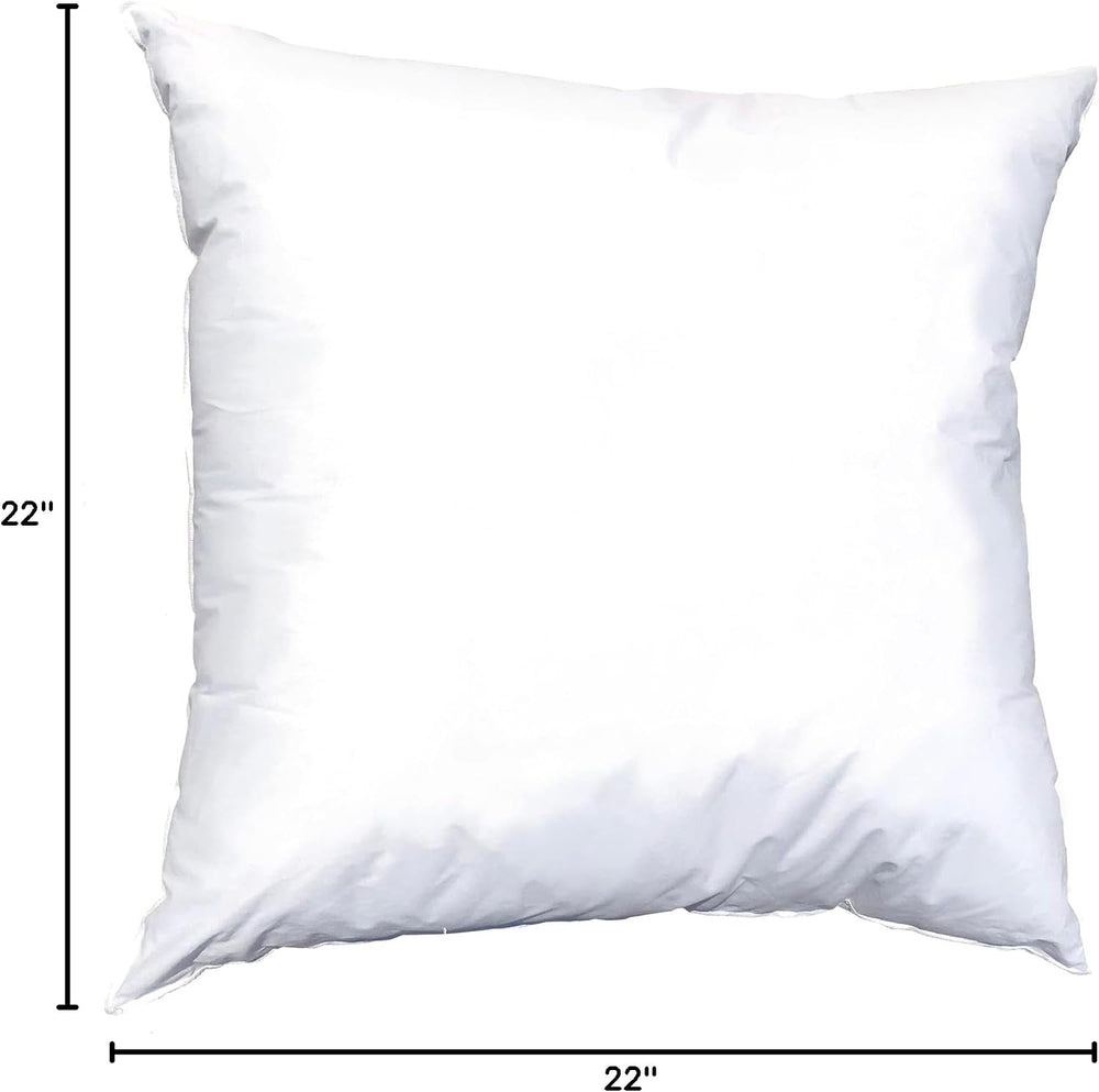 Pillowflex Synthetic Down Pillow Insert 22x22 in - Karate Chop Pillow