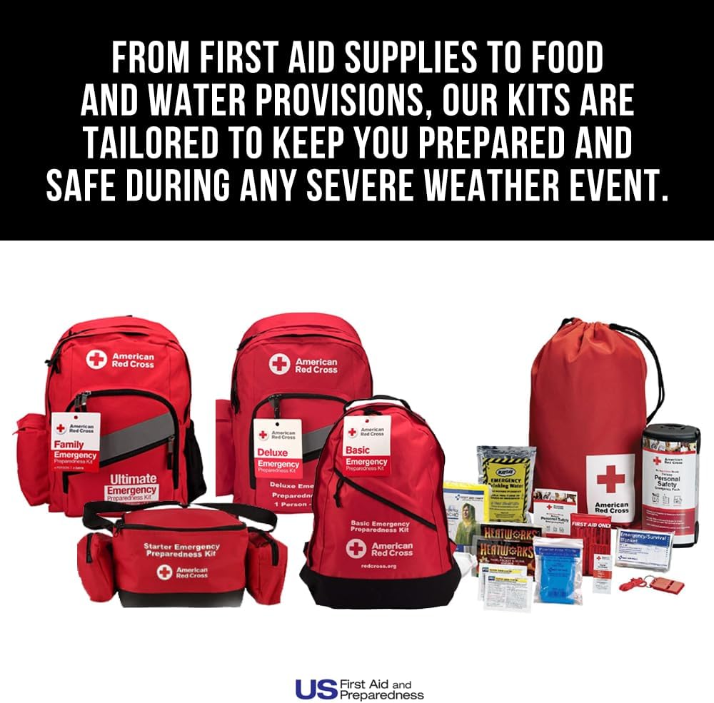 American Red Cross Licensed Deluxe Personal Safety Emergency Pack