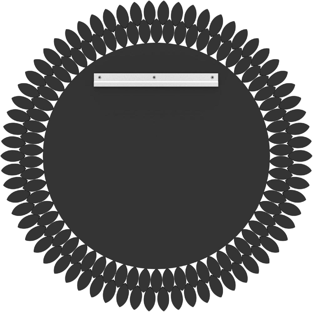 Kelly Miller 32" Jeweled Luxury Round Decorative Wall Mirror