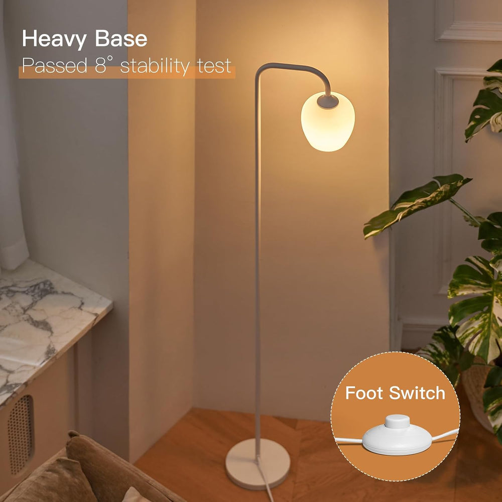ONEWISH Lamp Set of 3 - Touch Bedside Table Lamps Set of 2 and 1 Floor Lamp, ...