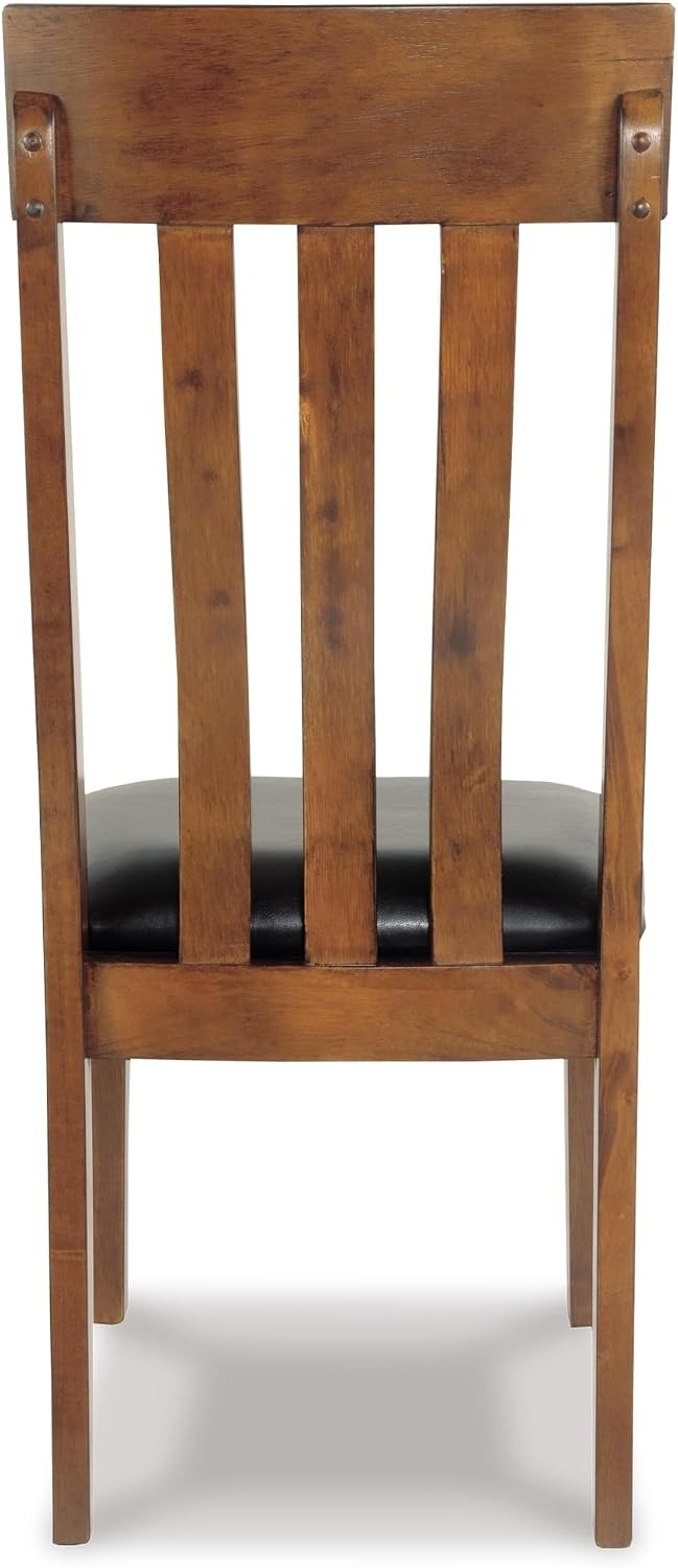 Signature Design by Ashley Ralene Wood Dining Chairs Set of 2, Brown