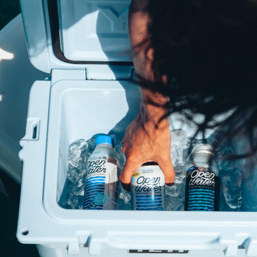 Open Water Still Water, 12oz Aluminum Cans, 4 cases (48 cans)
