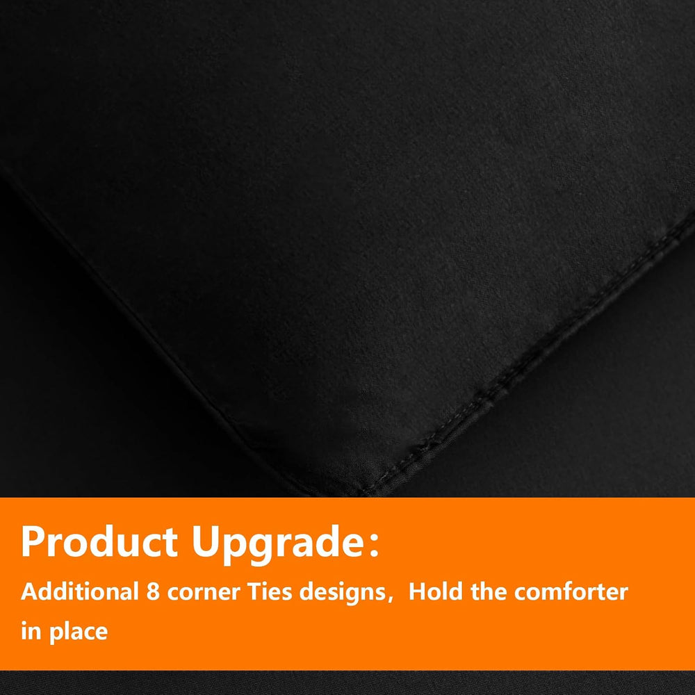 TAIMIT King Size Comforter Set - 7 Pieces, Bed in a Bag Bedding Sets with All...