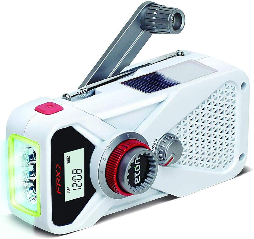 Eton American Red Cross FRX2 Hand Turbine AM/FM/NOAA Weather Radio with USB S...