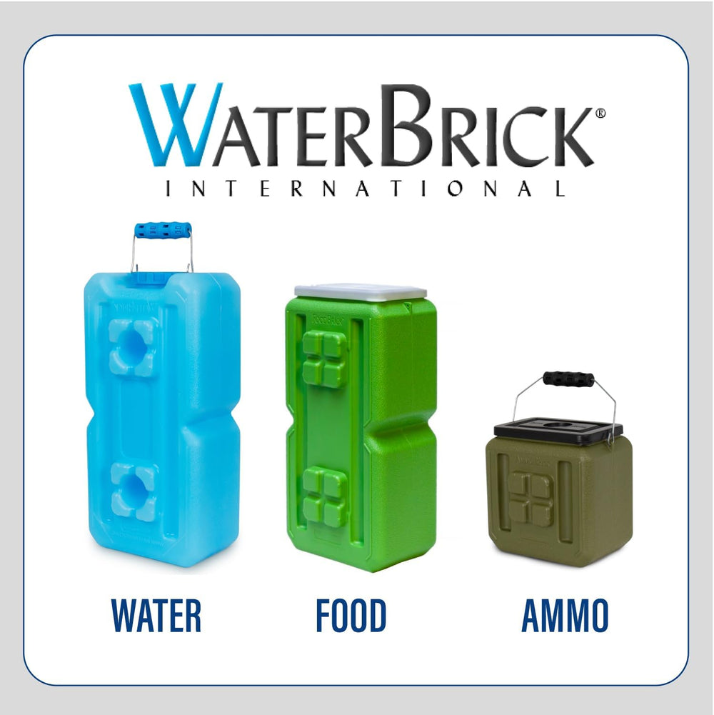 WaterBrick International WaterBrick Water Storage Containers for Emergency Wa...