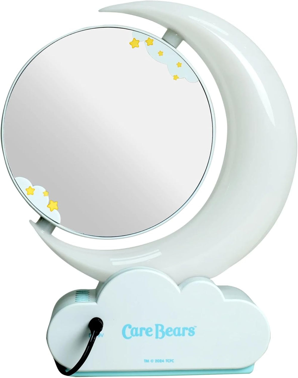 Impressions Vanity Care Bears Bedtime RGB Moon Lamp Makeup Mirror with Lights...
