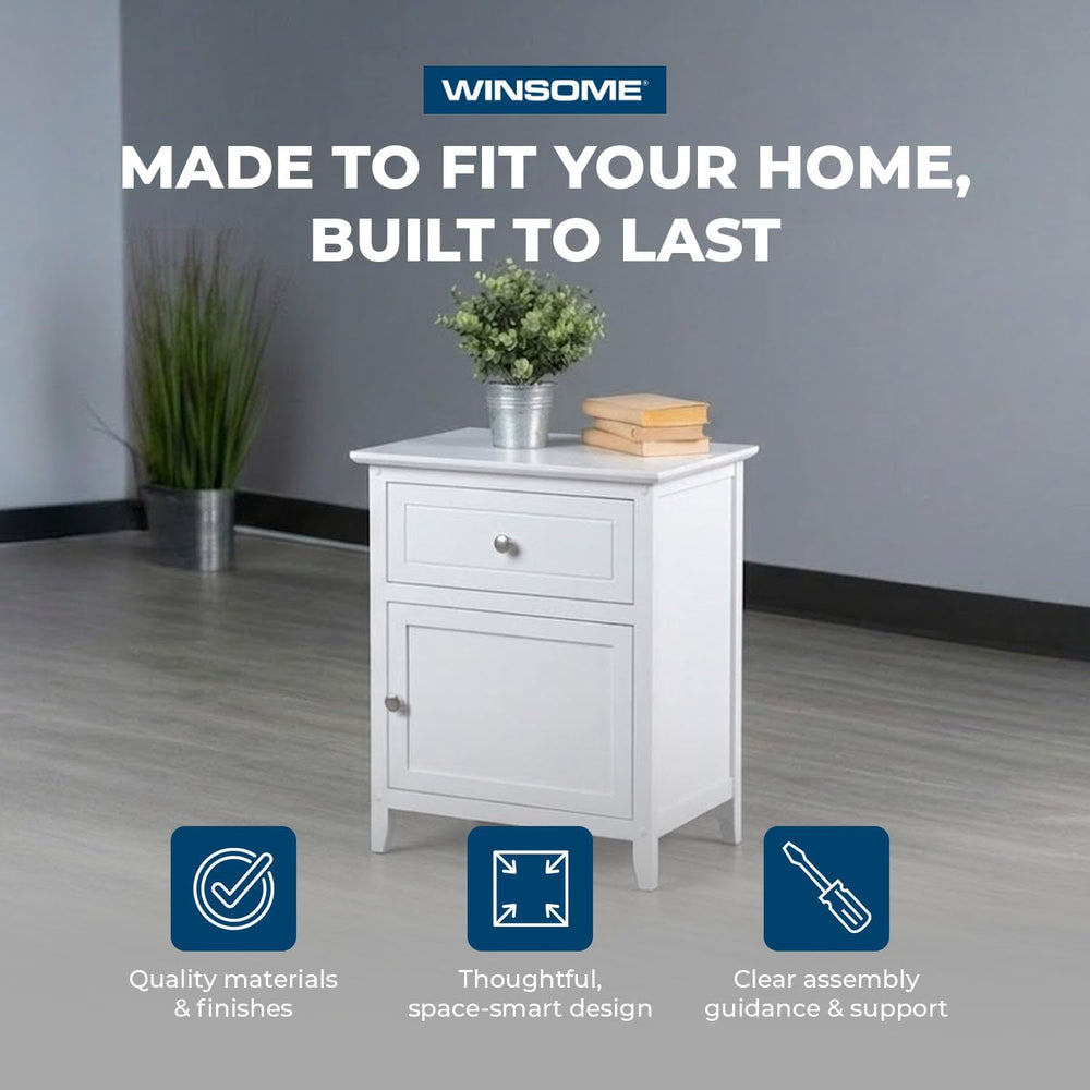 Winsome Eugene Accent Table, White