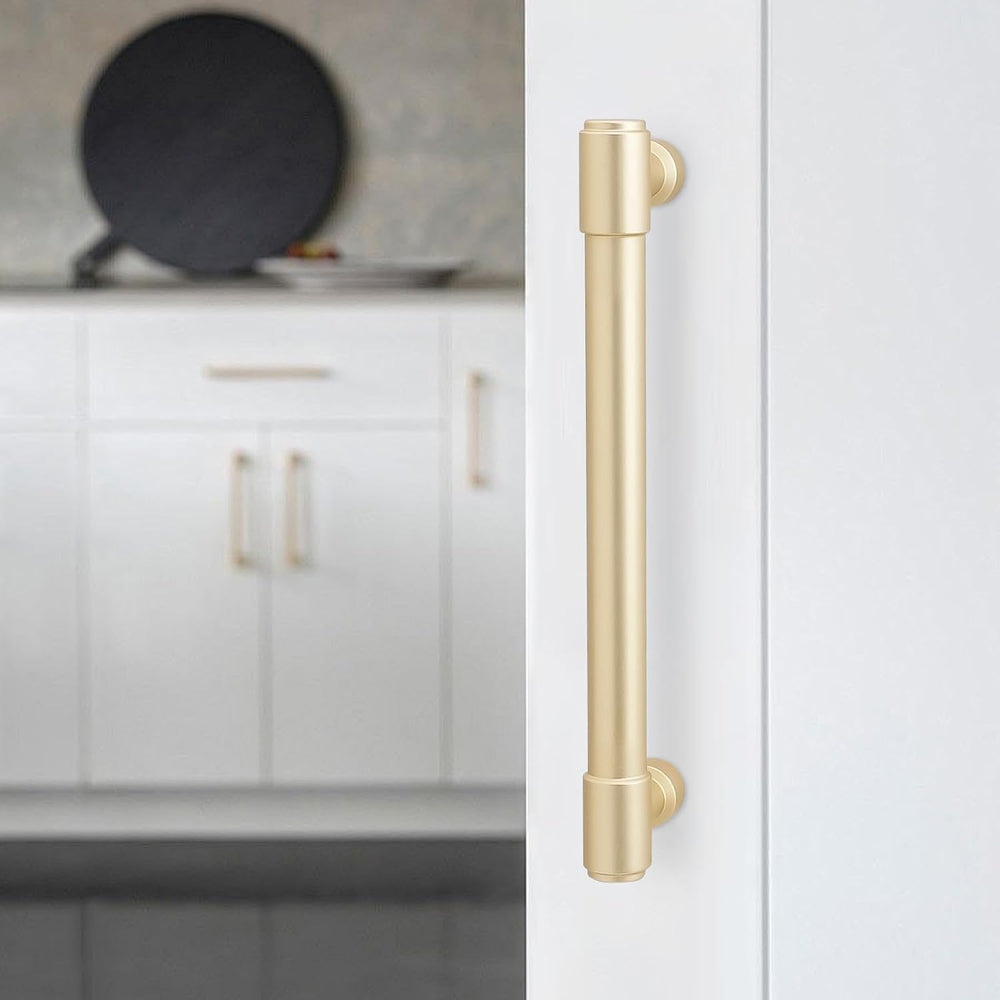 10 Pack 5 inch Brushed Gold Kitchen Cabinet Handles