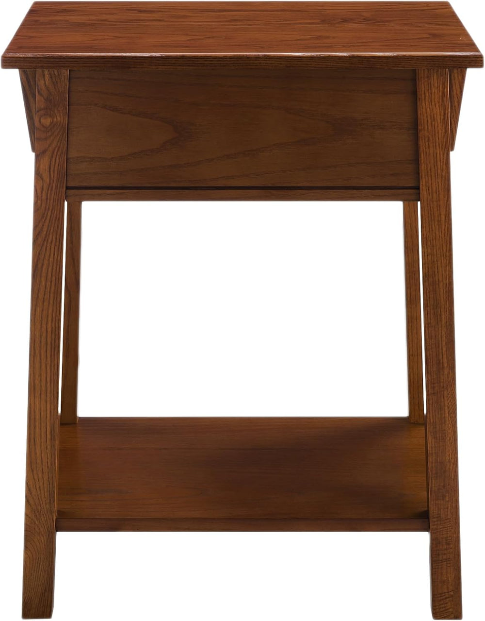 Leick Home Mission Nightstand Side Table, 22", Russet