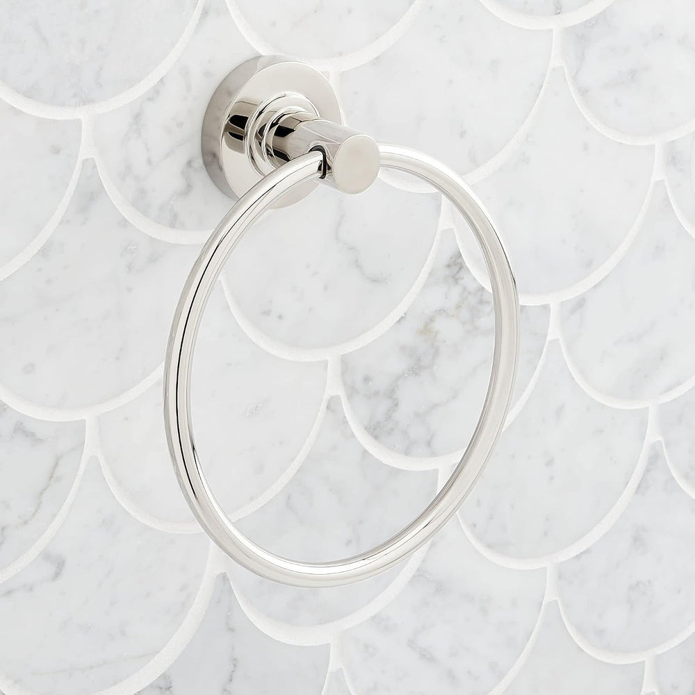 Signature Hardware 483948 Lexia 6-5/16" Wall Mounted Towel Ring