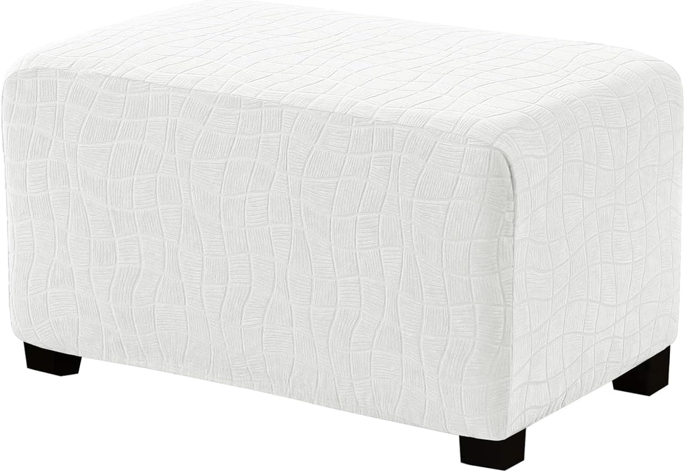 Waterproof Ottoman Cover Slipcover Washable Stretch Living Room