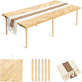 44x22 Low Floor Folding Picnic Table