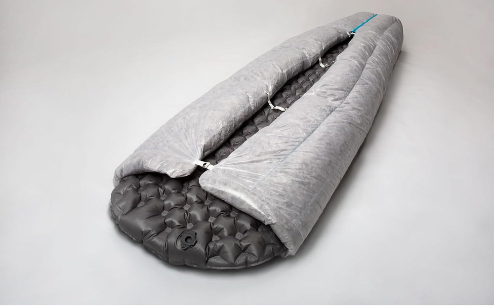 Tiny PRO Series 10D Lightweight 800FP Wearable Down Sleeping Bag Quilt for Ba...