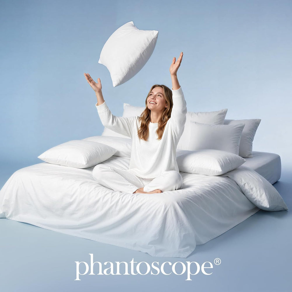 Phantoscope Throw Pillow Inserts Decorative Throw Pillows 20x20 Inch 4 Pack
