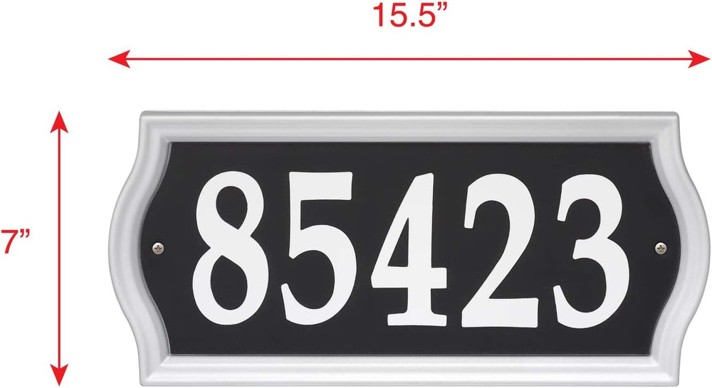 Nite Bright Ashland Reflective Address Numbers Sign