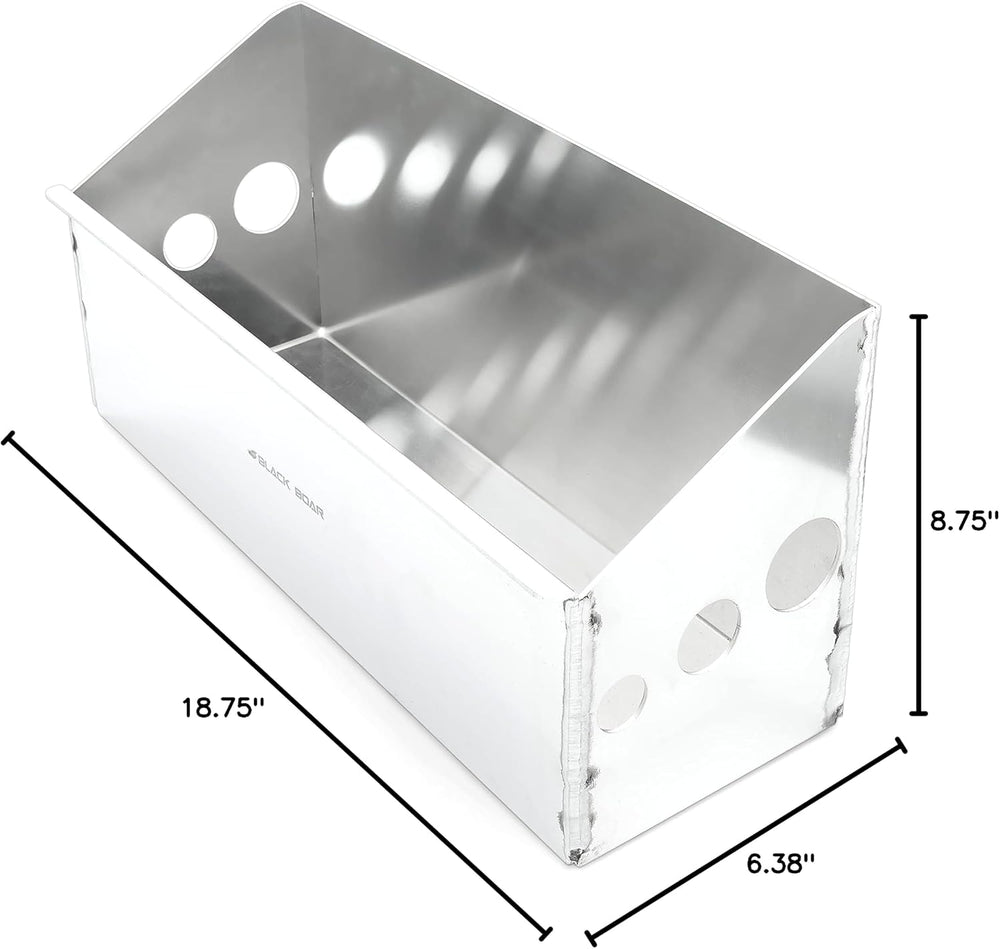 Black Boar Aluminum Large Universal Storage Container for Enclosed Trailer/Ga...