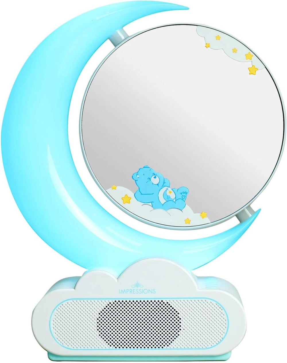 Impressions Vanity Care Bears Bedtime RGB Moon Lamp Makeup Mirror with Lights...