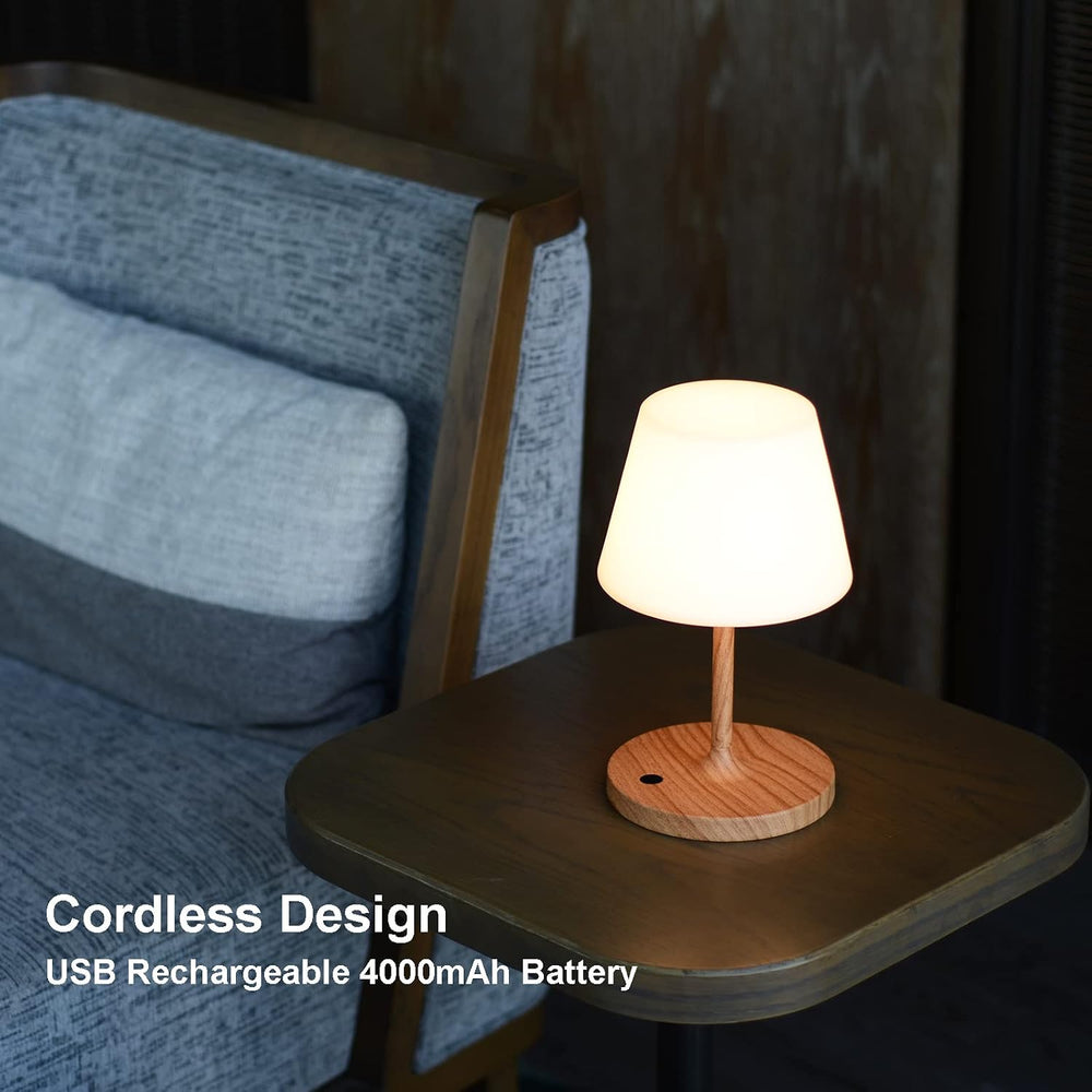 Rechargeable Outdoor Lamp, IP44 Waterproof Touch Dimmable LED Light
