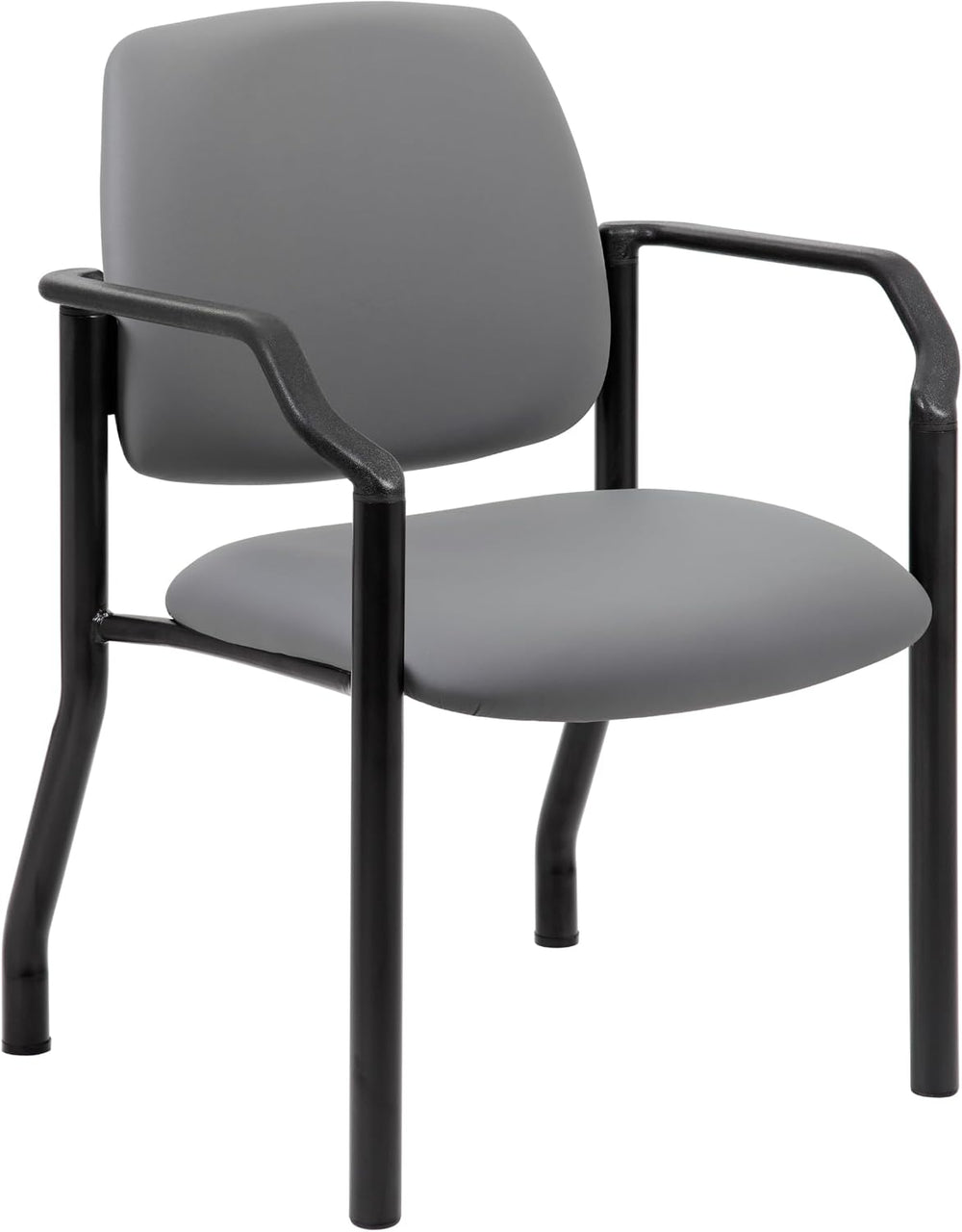 Boss Office Products Guest Chair 500 lb. Weight Capacity in Black