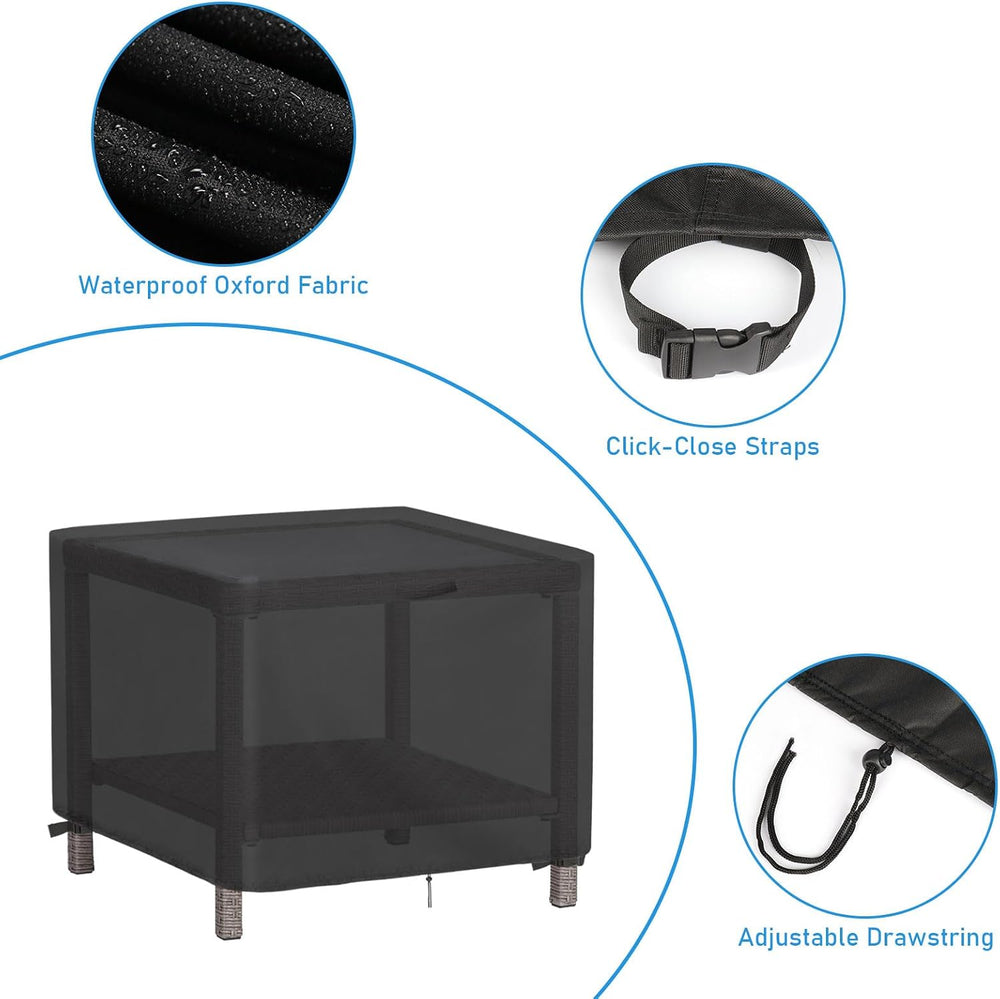 Outdoor Table Cover for 44 Inch Rectangle Side Table