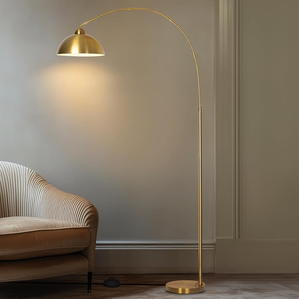 EOEYYOYB Floor Lamp with 3 Light Modes Adjustable– Modern Arc Standing Tall L...