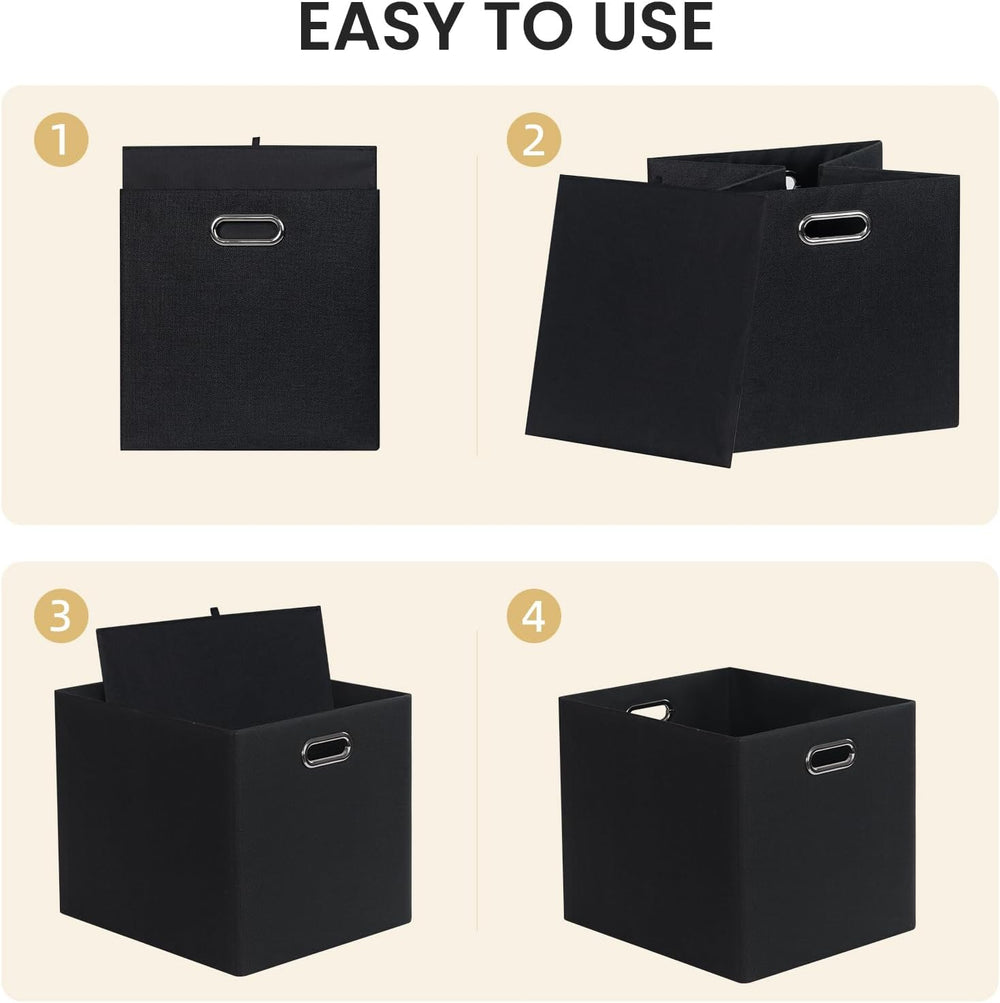 Posprica 3X Thicker Collapsible Storage Bins,13×15x13 Foldable Storage Cube B...
