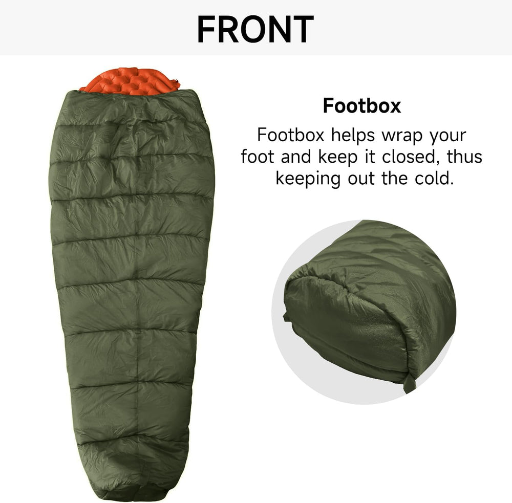 Top Quilt for Hammocks, Ultralight Sleeping Bag Topquilt, Warm Insulation Sle...