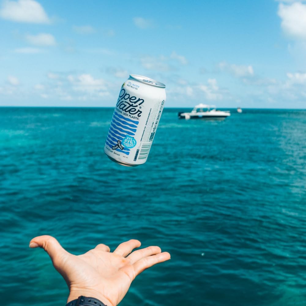 Open Water Still Water, 12oz Aluminum Cans, 4 cases (48 cans)