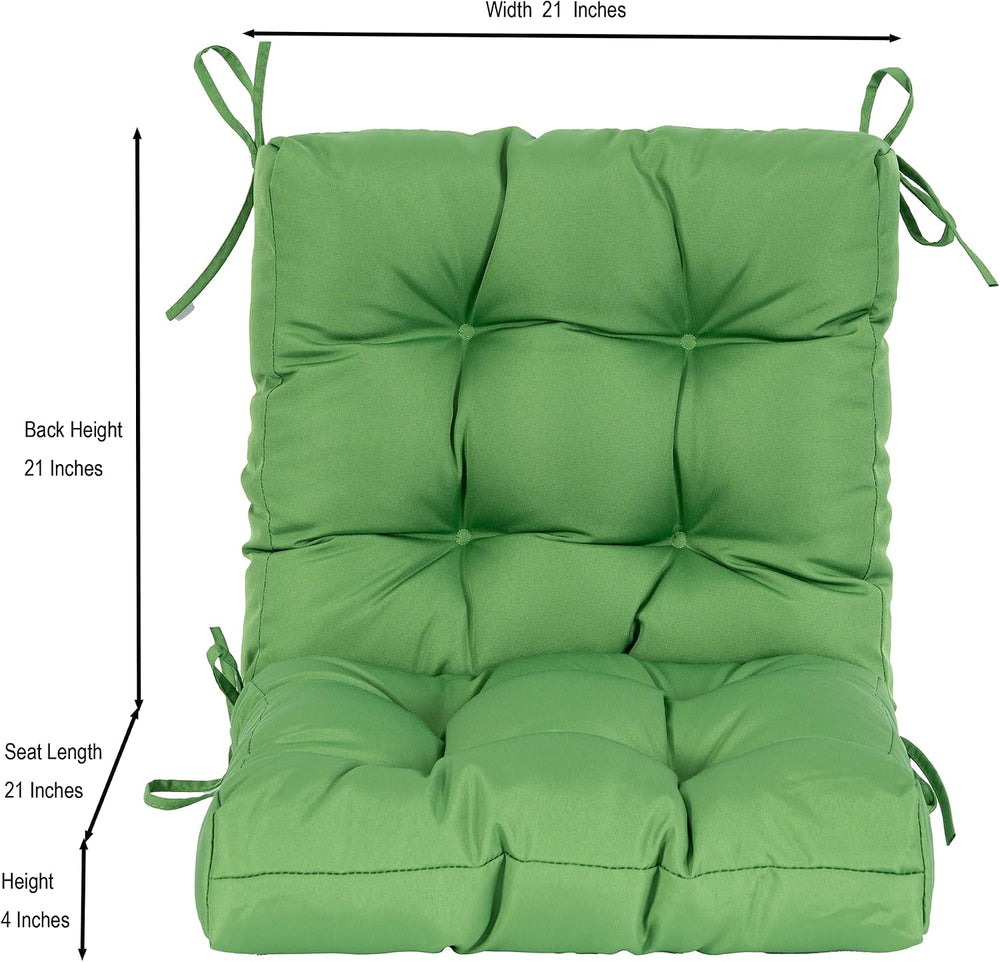 QILLOWAY Outdoor Chair Cushion for Patio Furniture, Waterproof Patio Cushions...