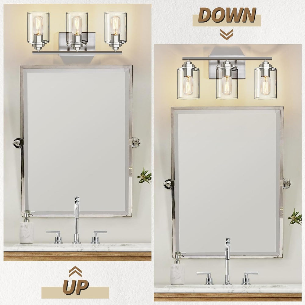SKEJAO Bathroom Vanity Light Over Mirror,Bathroom Light Fixture Wall Sconce L...