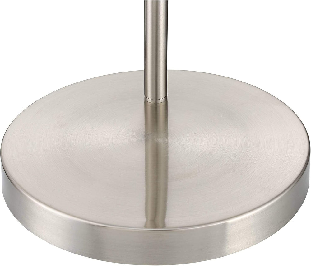 Cora 72" Tall Brushed Nickel Modern Arc Floor Lamp
